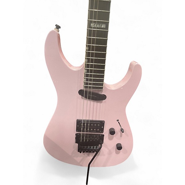 Used ESP LTD Mirage Deluxe '87 PINK Solid Body Electric Guitar