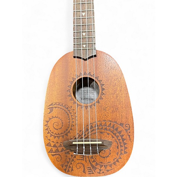 Used Luna Uke Tattoo Mahogany Ukulele