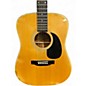 Used Fender f35 natural Acoustic Guitar