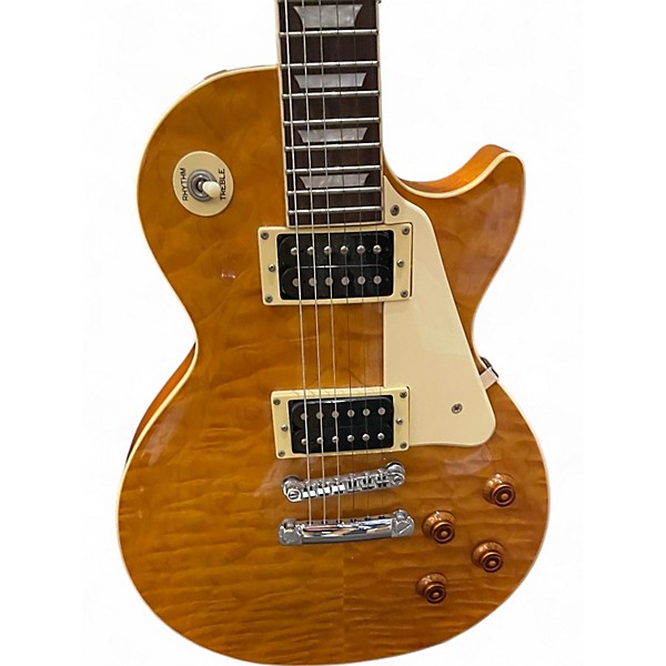 Used Epiphone Les Paul Classic HONEY QUILT Solid Body Electric Guitar
