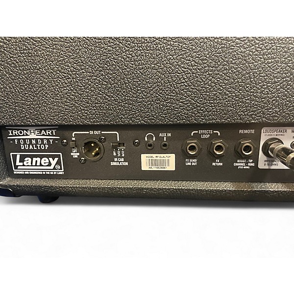 Used Laney DUALTOP Solid State Guitar Amp Head