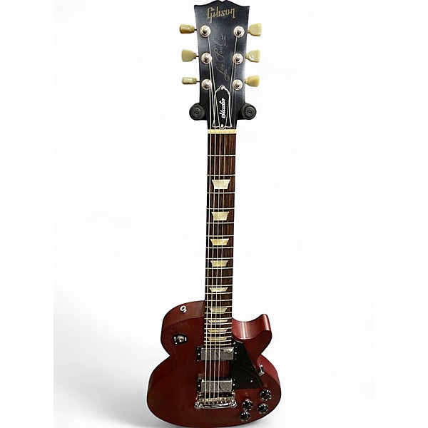 Used 2005 Gibson Les Paul Studio Worn Cherry Solid Body Electric Guitar