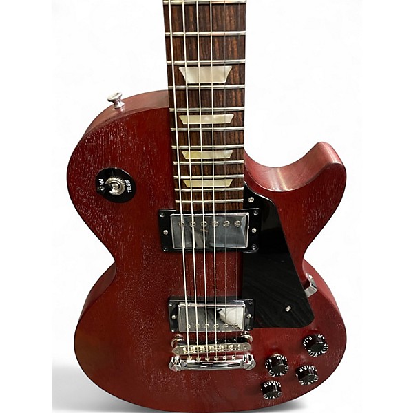 Used 2005 Gibson Les Paul Studio Worn Cherry Solid Body Electric Guitar