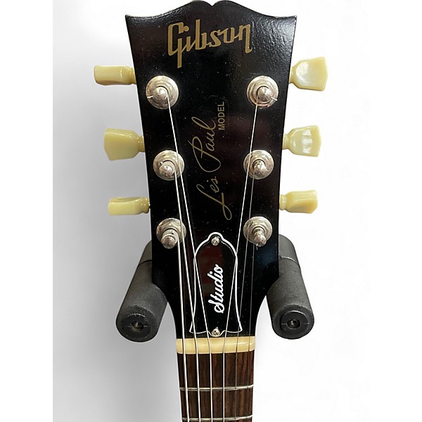 Used 2005 Gibson Les Paul Studio Worn Cherry Solid Body Electric Guitar