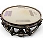 Used Orange County Drum & Percussion 14X4 steel snare Black Chrome Drum