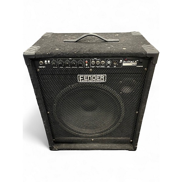 Used Fender Rumble 100 1x15 100W Bass Combo Amp