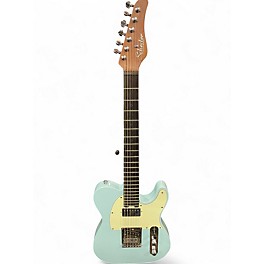 Used Schecter Guitar Research NICK JOHNSTON LT BLU Solid Body Electric Guitar