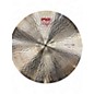 Used Paiste 22in 2002 Heavy Ride Cymbal thumbnail