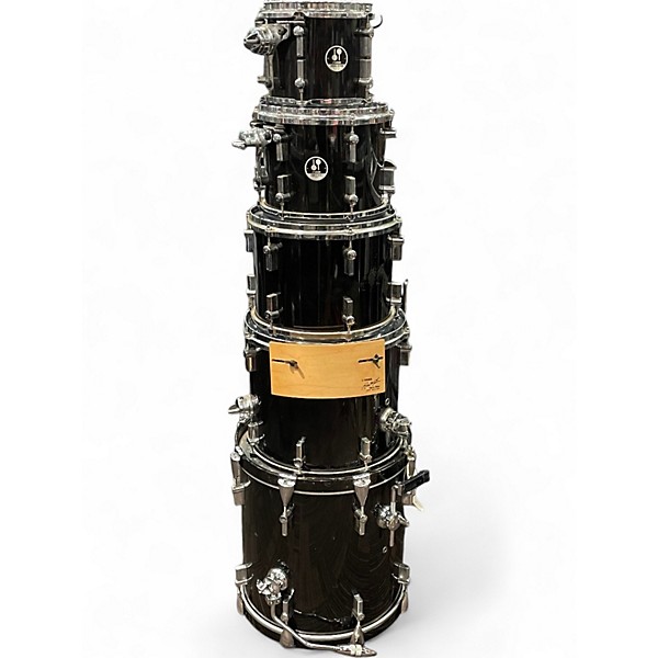 Used SONOR 5 Piece Select Force Studio 5 Piece Black Drum Kit