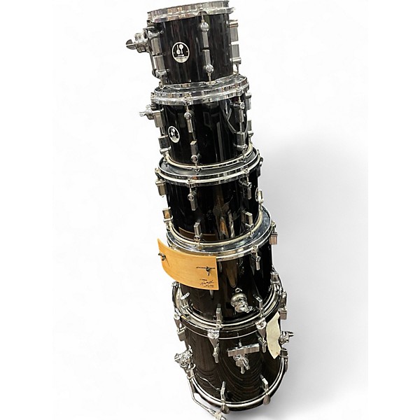 Used SONOR 5 Piece Select Force Studio 5 Piece Black Drum Kit