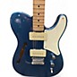 Used Squier Telecaster Paranormal Cabronita Blue Hollow Body Electric Guitar