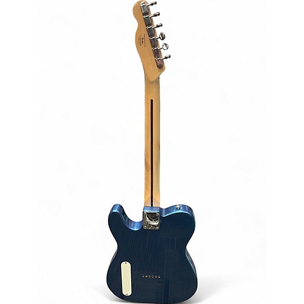 Used Squier Telecaster Paranormal Cabronita Blue Hollow Body Electric Guitar