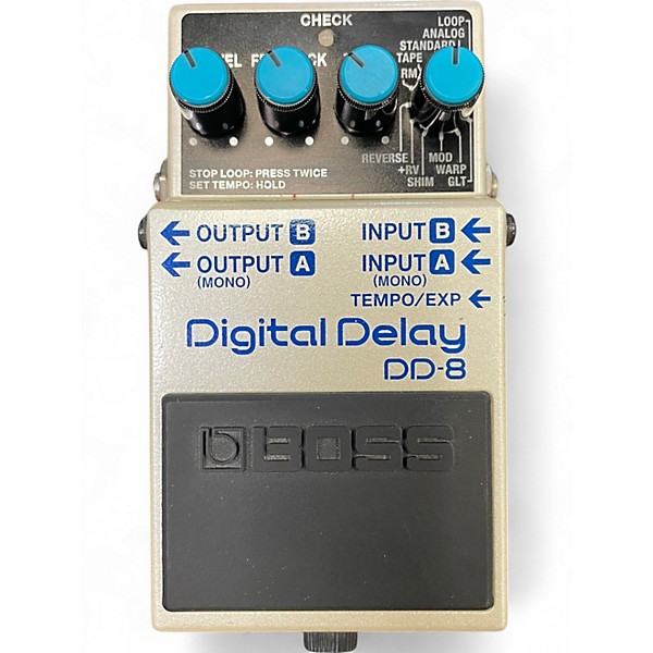 Used BOSS DD8 DIGITAL DELAY Effect Pedal