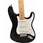 Used Fender 50th Anniversary Standard Stratocaster  Black Solid Body Electric Guitar