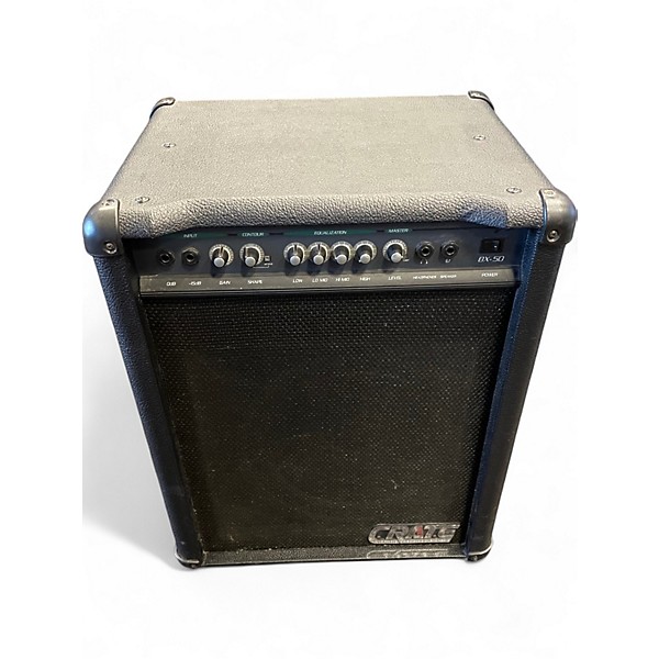 Used Crate BX50 1x12 50W Bass Combo Amp