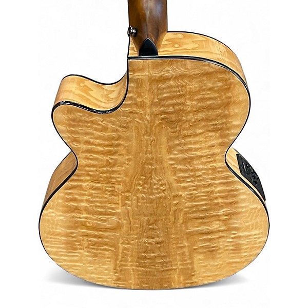 Used Mitchell mx430qab Natural Acoustic Electric Guitar