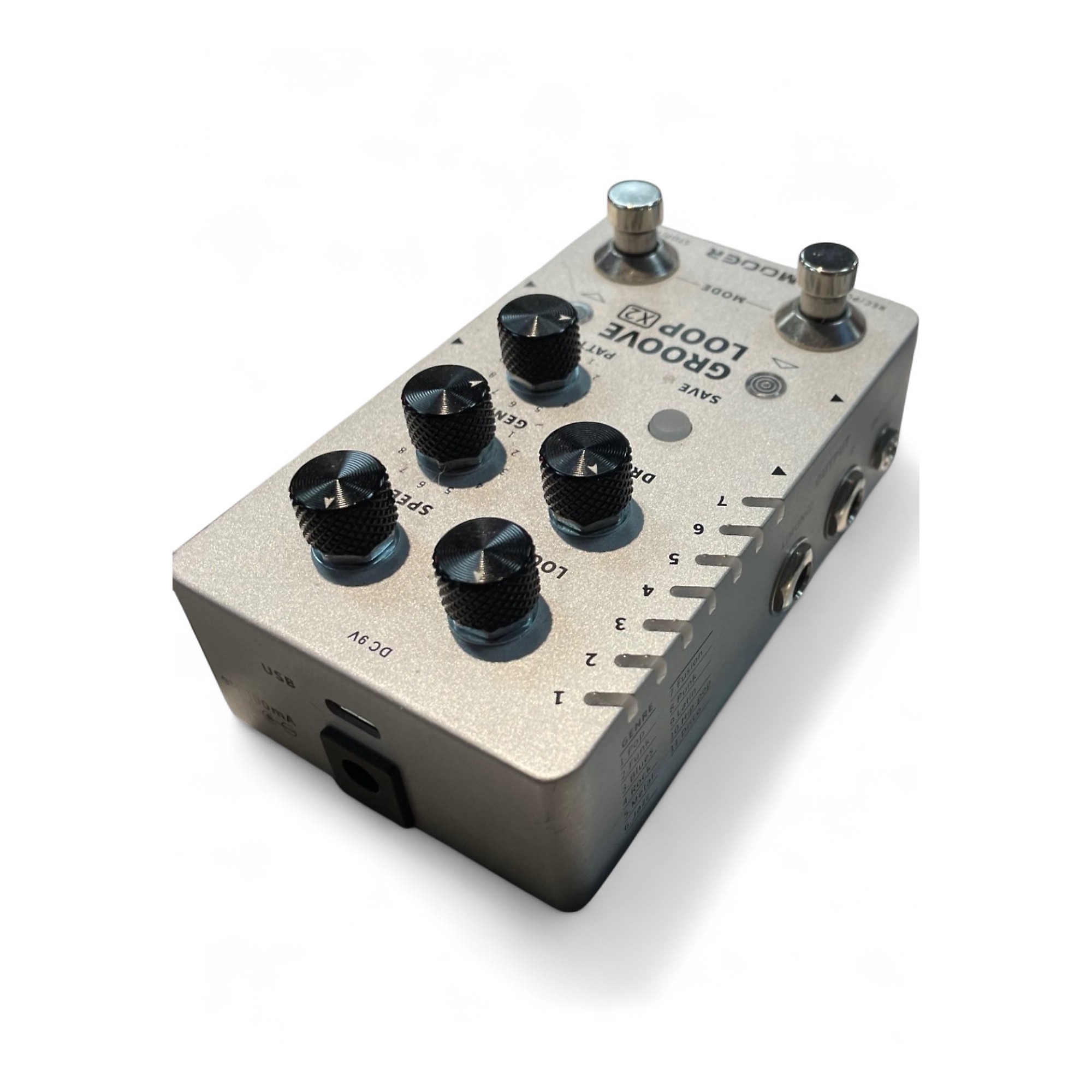 Amazon.com: MOOER Groove Loop Guitar Drum Machine with 20