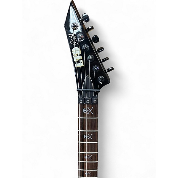 Used ESP LTD KH602 Kirk Hammett Signature Black Solid Body Electric Guitar