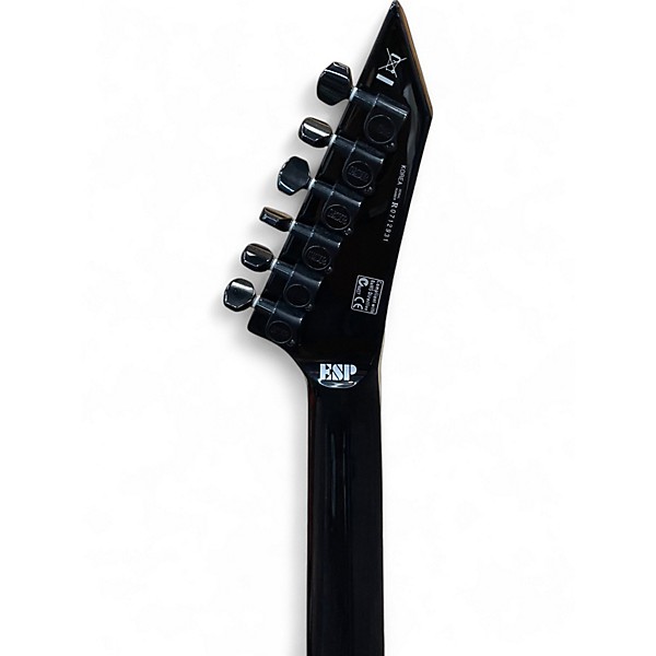 Used ESP LTD KH602 Kirk Hammett Signature Black Solid Body Electric Guitar