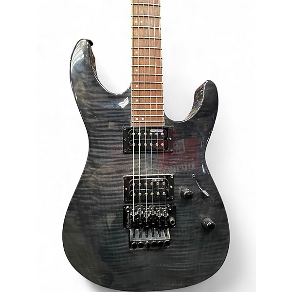 Used ESP LTD M-200 Trans Gray Solid Body Electric Guitar