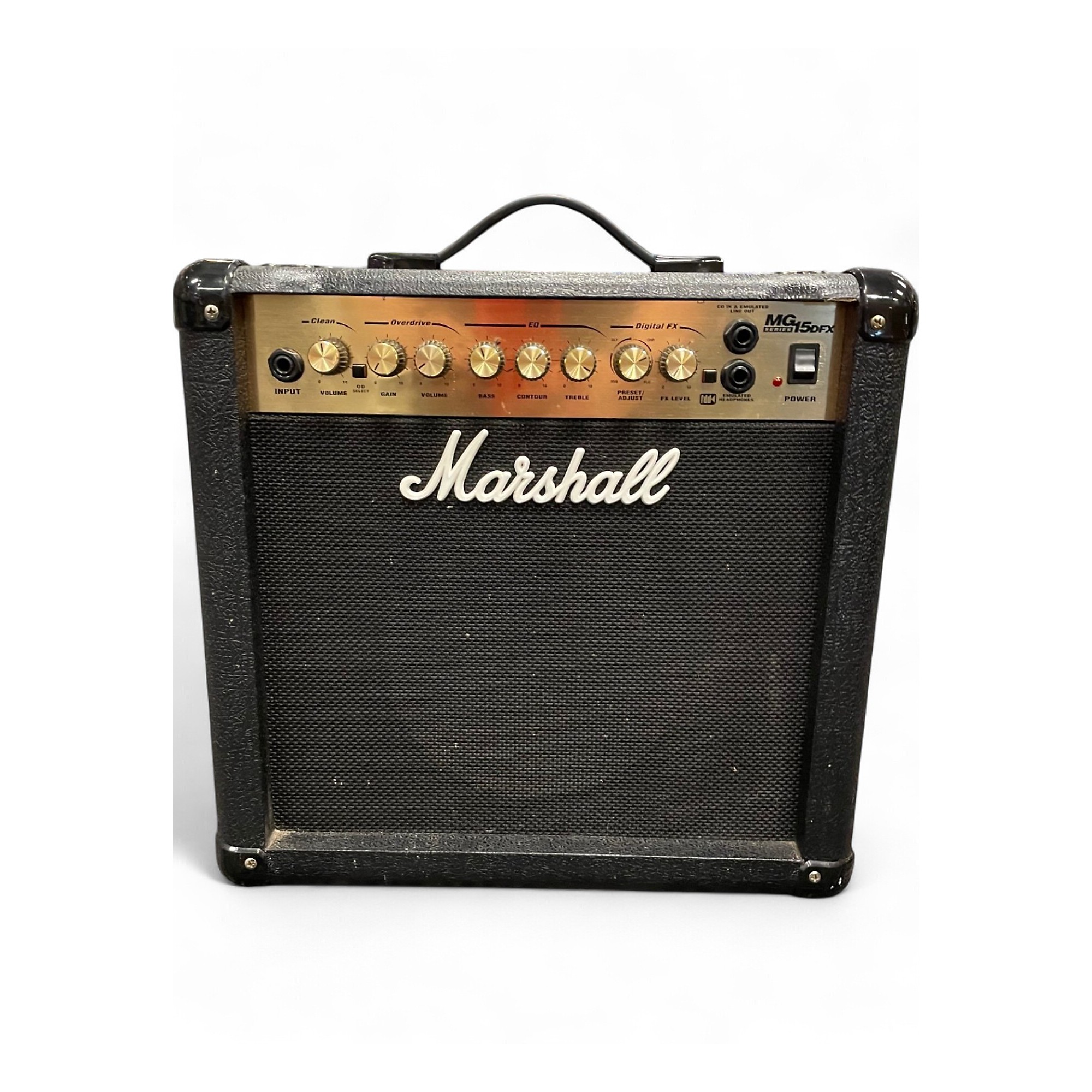 Used Marshall Used Marshall MG15CDR 15W 1X8 Guitar Combo Amp
