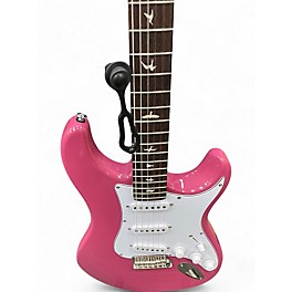 Used PRS SE Silver Sky DRAGON FRUIT Solid Body Electric Guitar