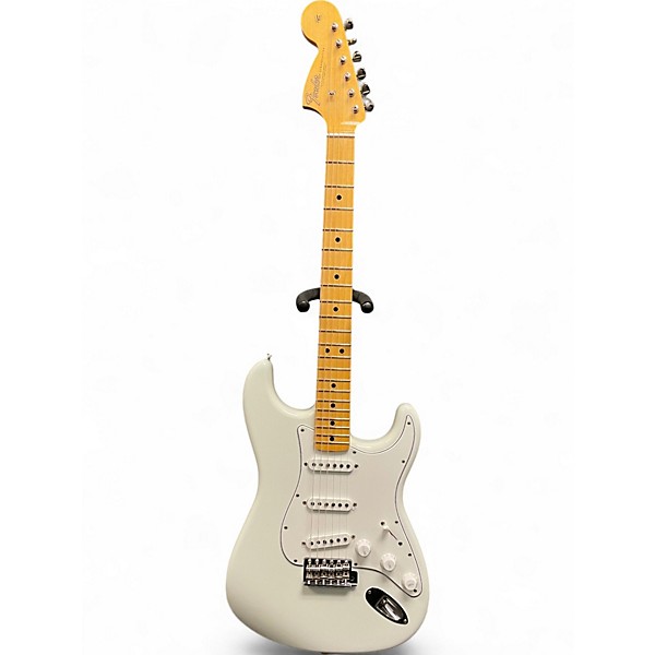 Used Fender VOODOO CHILD NOS STRATOCASTER Alpine White Solid Body Electric Guitar