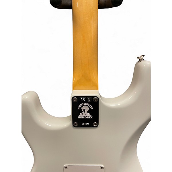 Used Fender VOODOO CHILD NOS STRATOCASTER Alpine White Solid Body Electric Guitar