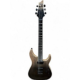 Used Schecter Guitar Research SLS ELITE BLACK FADE Solid Body Electric Guitar