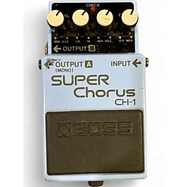 Used BOSS CH1 Super Chorus Effect Pedal