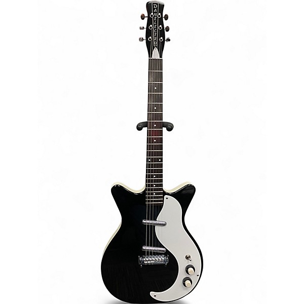 Used Danelectro Stock '59 Black Solid Body Electric Guitar