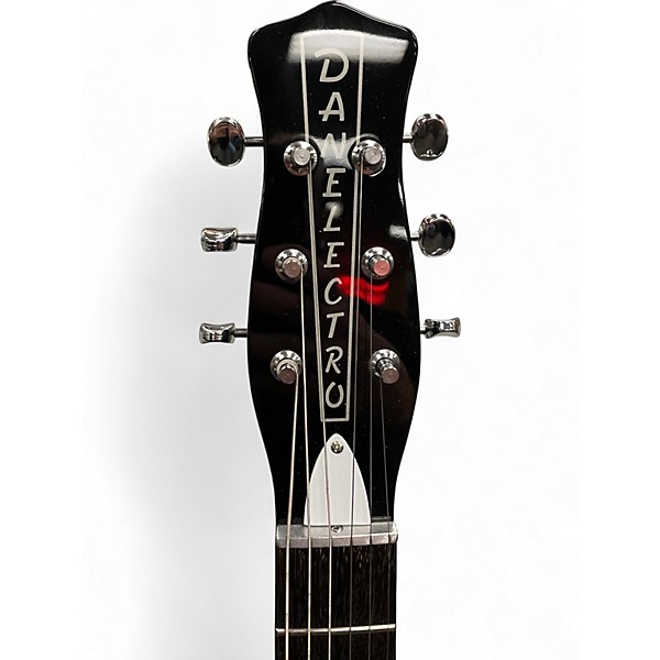 Used Danelectro Stock '59 Black Solid Body Electric Guitar