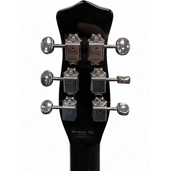 Used Danelectro Stock '59 Black Solid Body Electric Guitar
