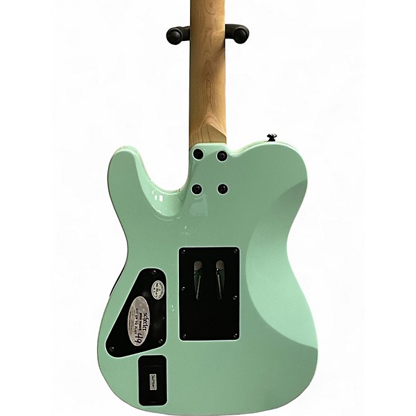 Used Schecter Guitar Research Sun Valley Super Shredder Seafoam Green Solid Body Electric Guitar