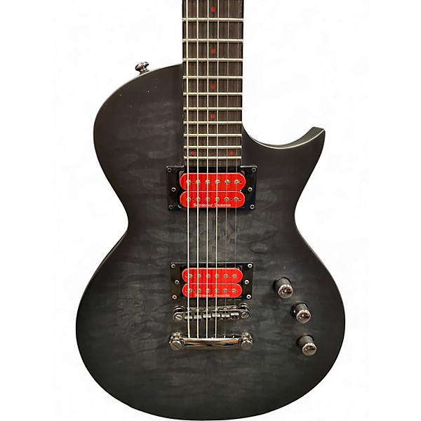 Used ESP BB600B BARITONE BEN BURNLEY SIGNATURE Trans Gray Solid Body Electric Guitar