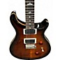 Used PRS SE Custom 24 Black Gold Sunburst Solid Body Electric Guitar