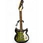 Vintage 1960s Harmony REBEL Green Hollow Body Electric Guitar