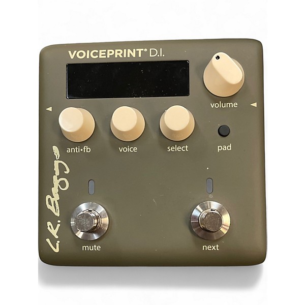 Used LR Baggs voiceprint d.i. Pedal