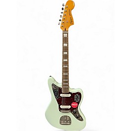 Used Squier CLASSIC VIBE JAGUAR BLUE Solid Body Electric Guitar