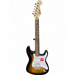 Used Squier Affinity Stratocaster SUNBURST Solid Body Electric Guitar