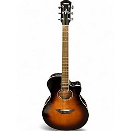 Used Yamaha APX600 Vintage Sunburst Acoustic Electric Guitar