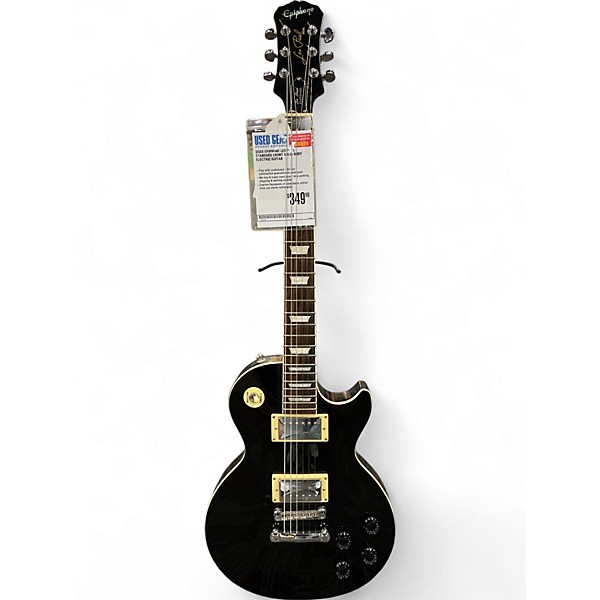 Used Epiphone Les Paul Standard Ebony Solid Body Electric Guitar,Specials : American Fashion Style Bags On Sale
