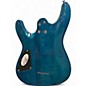 Used Schecter Guitar Research C6 PLUS OCEAN BLUE Solid Body Electric Guitar