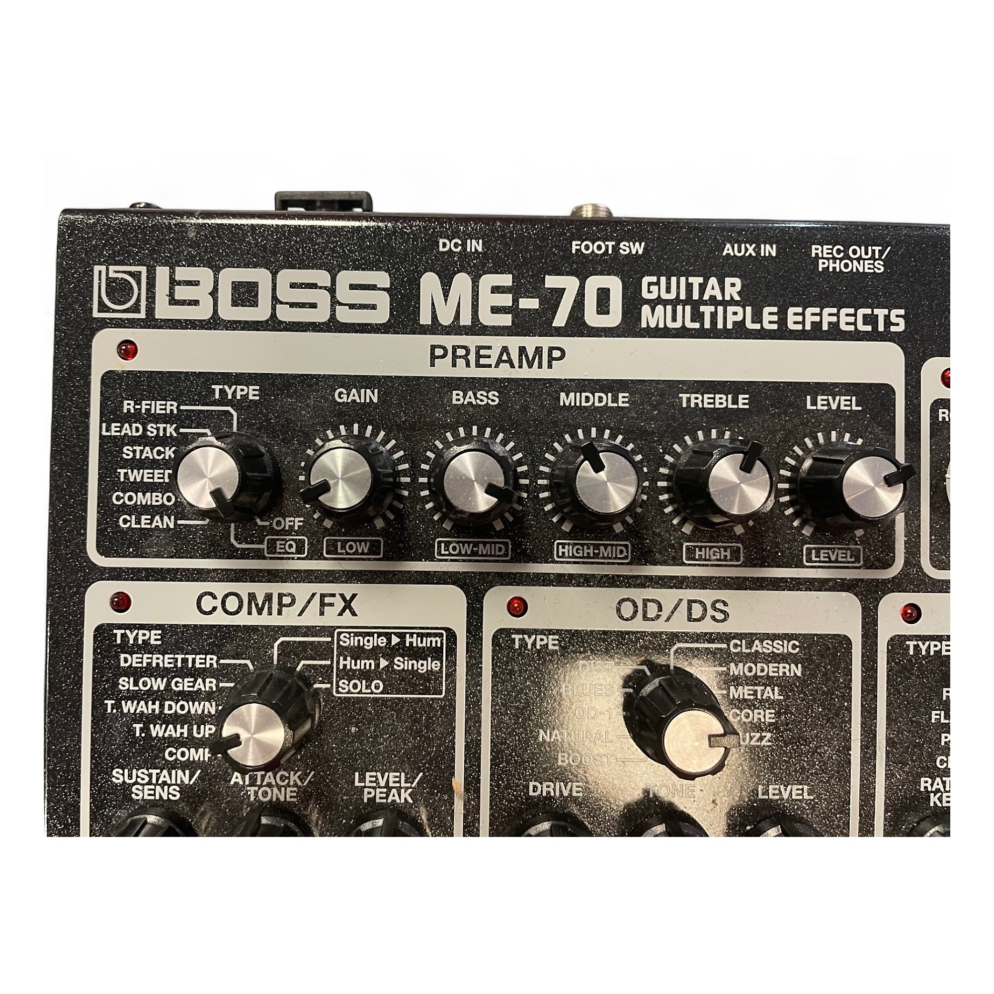 Used BOSS Used BOSS ME70 Guitar Multi Effect Processor