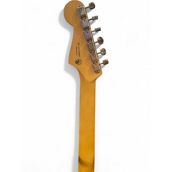 Used Fender Noventa Stratocaster Trans Crimson Red Solid Body Electric Guitar