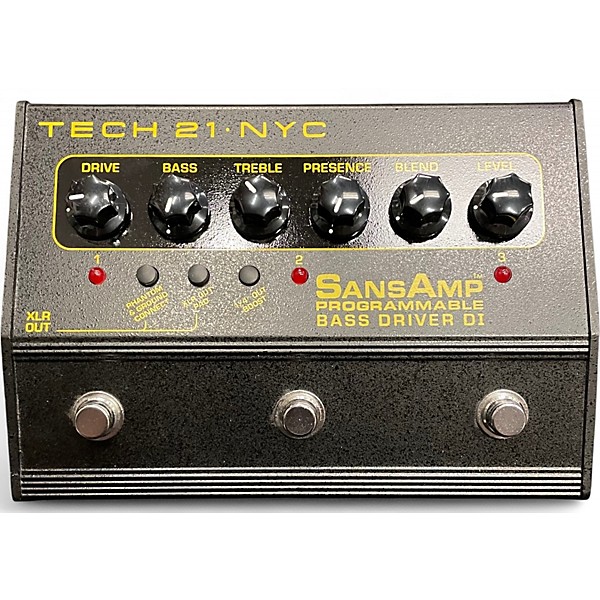 Used Tech 21 Used Tech 21 Sansamp PBDR Bass Driver DI Bass