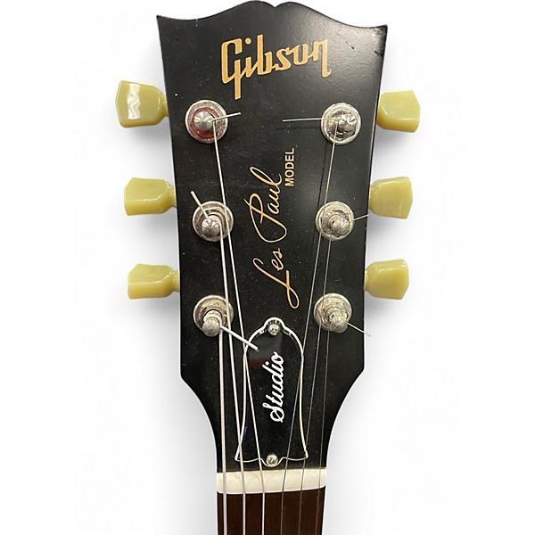 Used 2012 Gibson Les Paul Studio Red Solid Body Electric Guitar