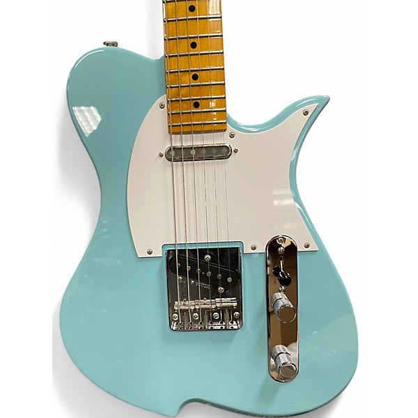 Used Vola Vasti V2 blue Solid Body Electric Guitar