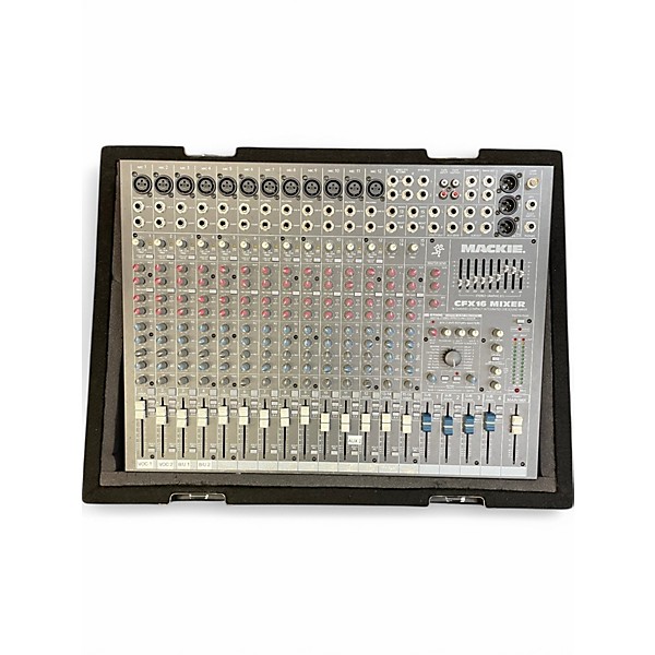 Used Mackie Used Mackie CFX16 with Hard Case Unpowered Mixer Used Mackie Used Mackie CFX16 with Hard Case Unpowered Mixer
