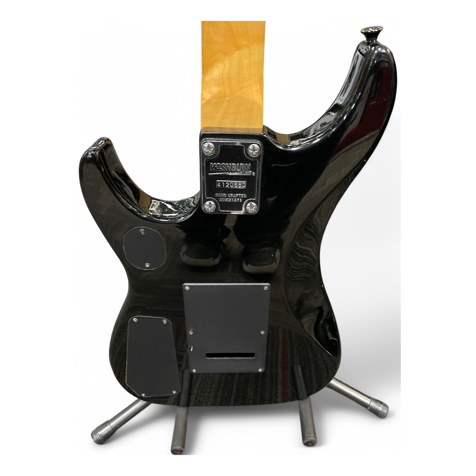 Washburn N1 Nuno Bettencourt ジャンク Used Washburn N1 NUNO BETTENCOURT SIGNATURE Black Solid Body